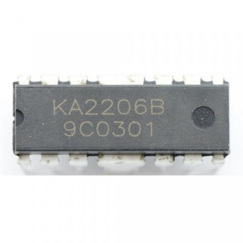 Mikroschema KA2206B DIP16